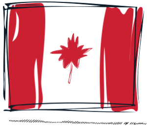 Auslandssemester Kanada Finanzierung - Flagge