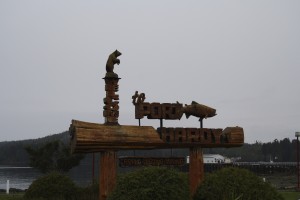 Port Hardy Schild