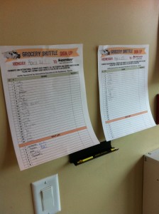 Here you can add your name for the shuttles
