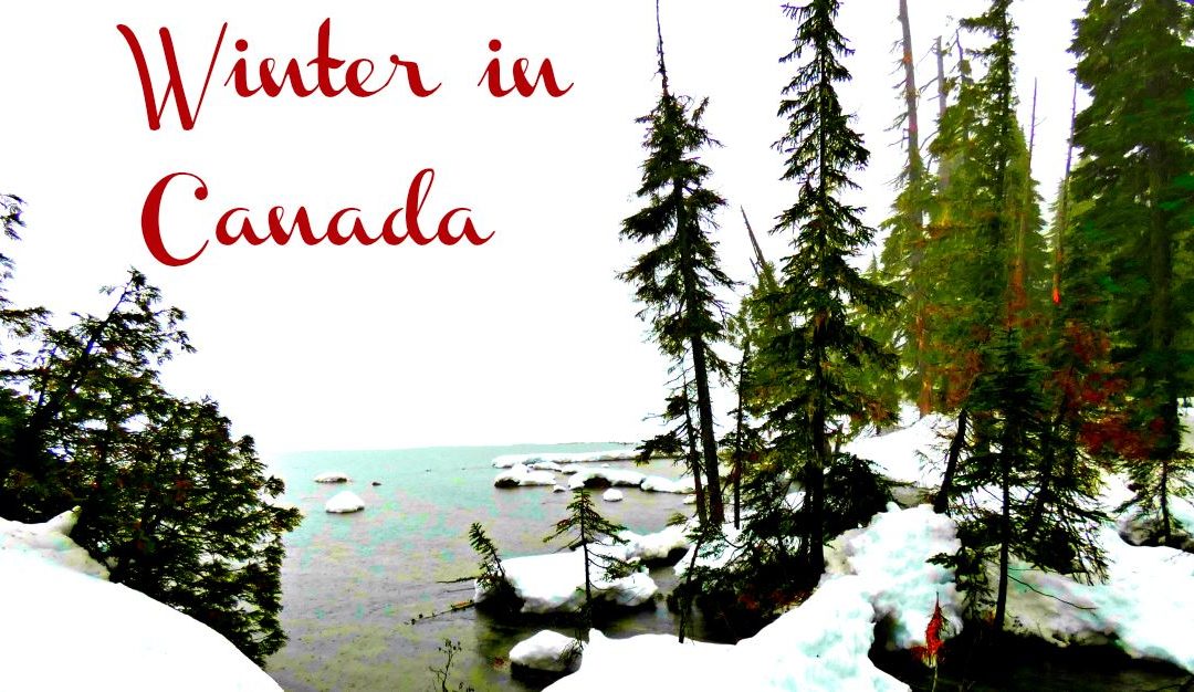 Winter in Kanada an der Vancouver Island University